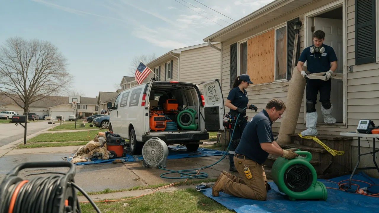Water Damage Restoration in Agency, MO near me